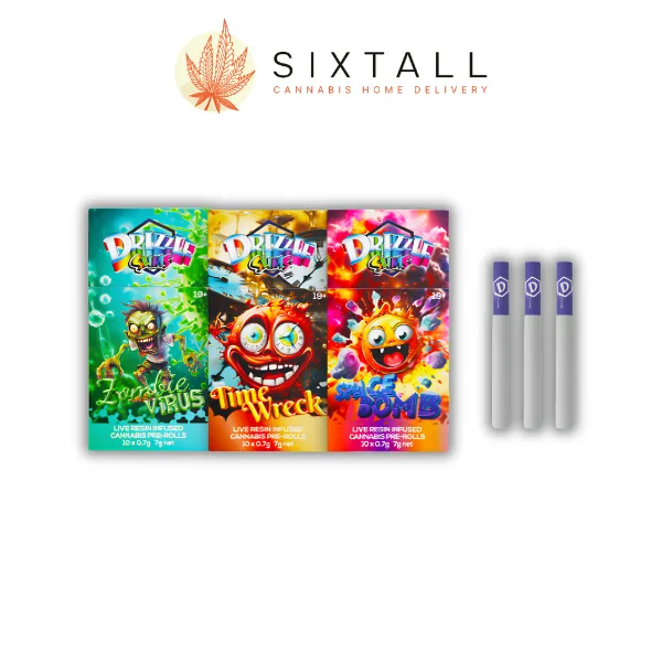 Drizzle Slims Live Resin Infused Pre-Rolls