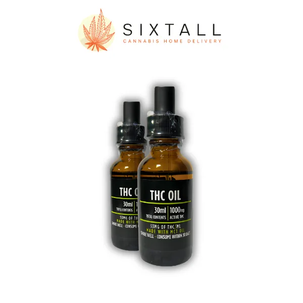 Top Shelf THC Oil 1000mg Tincture