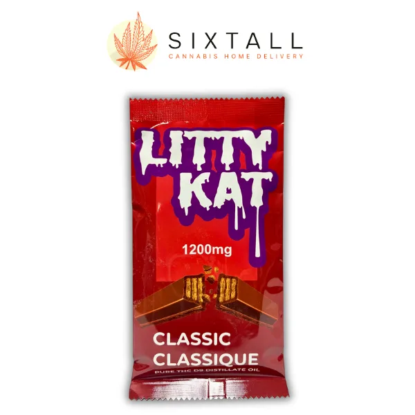 Litty Kat Chocolate Bar 1200mg