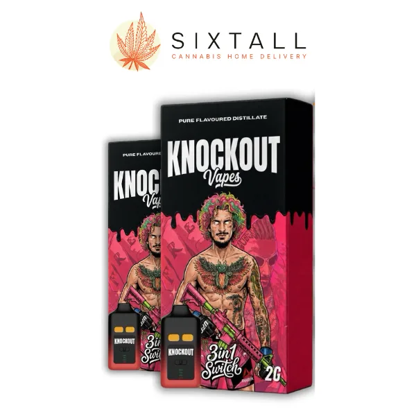 Knockout 3-Flavour Vape Pen 2g