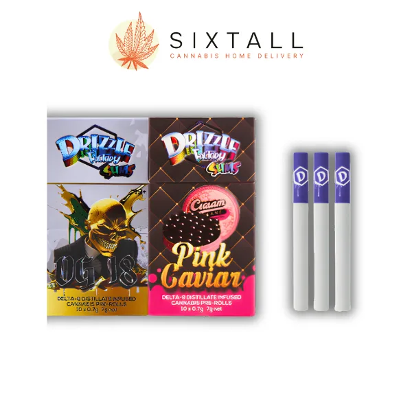 Drizzle Slims Delta-9 Distillate Pre-Rolls