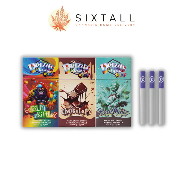 Drizzle Slims 4A Craft Exotic Pre-Rolls